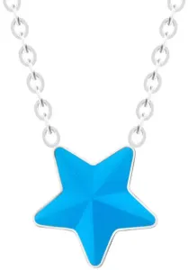 Preciosa Halskette aus Stahl mit einem matten Stern Virgo Akva 7342 77