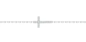 Preciosa Silberarmband Tender Crosses mit kubischem Zirkonia Preciosa 5338 00