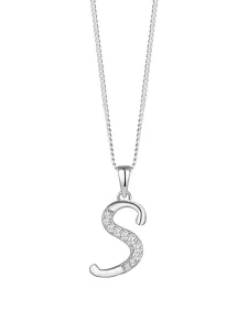 Preciosa Silberkette Buchstabe „S“ 5380 00S (Kette, Anhänger)