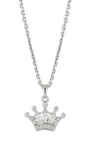 Preciosa Silberkette Krone mit kubischem Zirkonia Vienna 5378 00