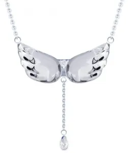 Preciosa Silberhalskette mit Kristall Swarovski Crystal Wings 6064 00