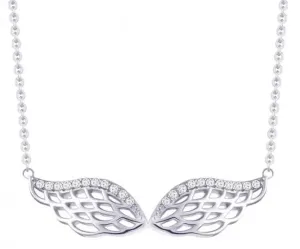 Preciosa Silberkette mit ZirkonenAngel Wings 5217 00