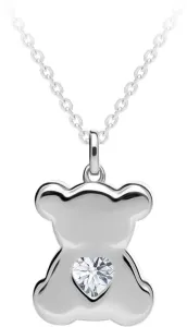 Preciosa Silberkette Shiny Teddy mit kubischem Zirkonia Preciosa 5326 00 (Halskette, Anhänger)