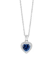 Preciosa Zarte Silberkette mit Herz Velvet Heart 5370 68