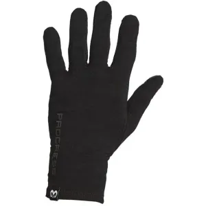 PROGRESS MERINO GLOVES Handschuhe aus der Merino-Wolle, schwarz, größe L