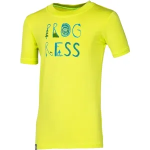 PROGRESS FRODO PROGRESS Bambusshirt für Kinder, gelb, größe 140