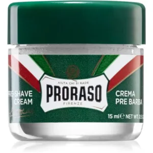 Proraso Green Pre-Shave-Creme für die Reise für Herren 15 ml