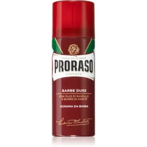 Proraso Red Shaving Foam Rasierschaum für hartes Barthaar 50 ml