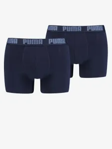 Puma BASIC BOXER 2P Herren Boxershorts, dunkelblau, größe S