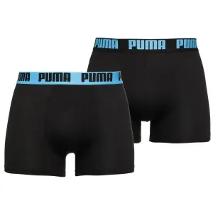 Puma BASIC BOXER 2P Herren Boxershorts, schwarz, größe L