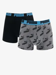 Puma Boxershorts 2 Stück Schwarz