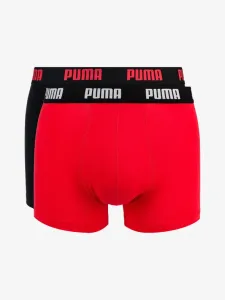 Puma BASIC BOXER 2P Herren Boxershorts, rot, größe L