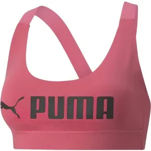 Puma MID IMPACT PUMA FIT BRA Sport BH, rosa, größe M
