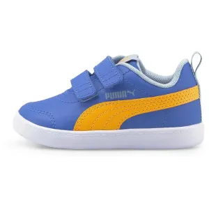 Puma COURTFLEX V2 V INF Kinder Sneaker, blau, größe 22