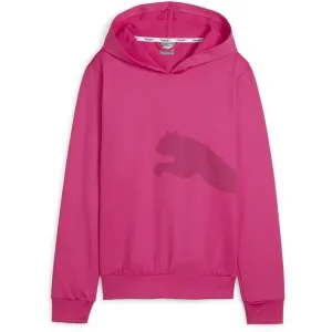 Puma BIG CAT FRENCH TERRY HOODIE Sportsweatshirt für Damen, rosa, größe S