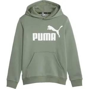 Puma ESSENTIALS BIG LOGO HOODIE Jungen Sweatshirt, khaki, größe 140