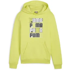 Puma ESSENTIALS + LOGO LAB HOODIE B Sweatshirt für Kinder, gelb, größe 140