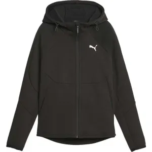 Puma EVOSTRIPE WINTERIZED FULL ZIP HOODIE Damen Sweatshirt, schwarz, größe XL