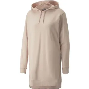 Puma HER HOODED DRESS TR Damen Sweatshirt, rosa, größe S