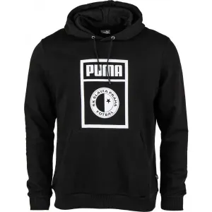 Puma SLAVIA PRAGUE GRAPHIC HOODY Herren Sweatshirt, schwarz, größe L
