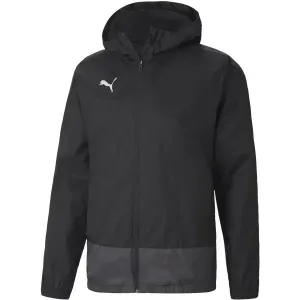 Puma TEAM GOAL 23 TRAINING RAIN JACKET Herrenjacke, schwarz, größe L