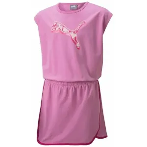 Puma ALPHA DRESS G Mädchenkleid, rosa, größe 116