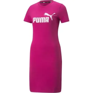 Puma ESS SLIM TEE DRESS Kleid, rosa, größe S