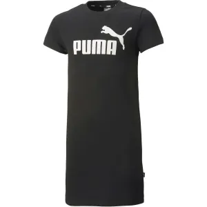 Puma ESSENTIALS + LOGO DRESS TR G Mädchenkleid, schwarz, größe 116