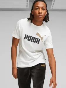 Puma ESS+ 2 T-Shirt Weiß
