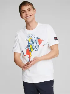 Puma Red Bull T-Shirt Weiß