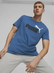 Puma T-Shirt Blau