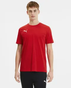 Puma TEAMGOAL 23 CASUALS TEE Herren T-Shirt, rot, größe S
