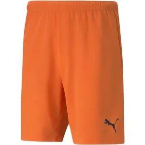 Puma TEAMRISE SHORT Herrenshorts, orange, größe XL
