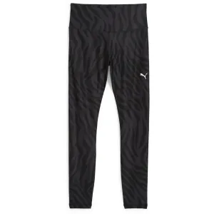 Puma TRAIN FAV 7/8 TIGHT AOP Sportleggings für Damen, schwarz, größe M