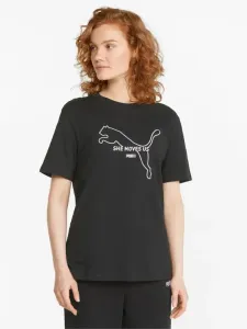 Puma Her T-Shirt Schwarz