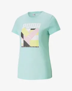 Puma INTL Graphic T-Shirt Blau