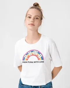 Puma Pride Graphic T-Shirt Weiß #289569