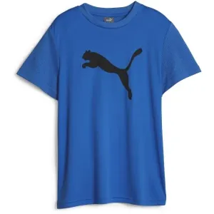 Puma ACTIVE SPORTS TEE Jungenshirt, blau, größe 128