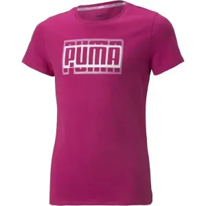 Puma ALPHA TEE G Mädchen Shirt, rosa, größe 116
