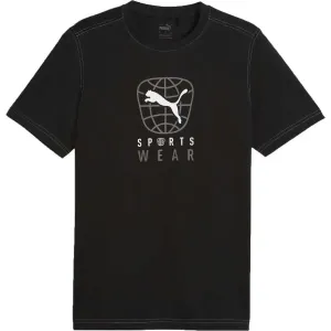 Puma BETTER SPORTSWEAR  TEE Herren T-Shirt, schwarz, größe M