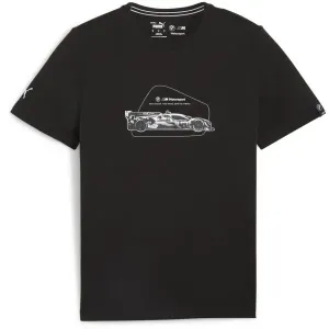 Puma BMW M MOTORSPORT ESSENTIALS TEE Herren T-Shirt, schwarz, größe L