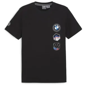 Puma BMW M MOTORSPORT GARAGE CREWGRAPHIC TEE Herren-T-Shirt, schwarz, größe M
