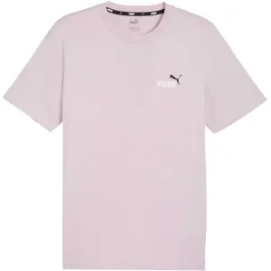 Puma ESS+2 COL SMALL LOGO TEE Herrenshirt, rosa, größe L