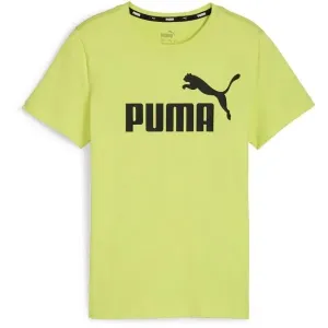 Puma ESS LOGO TEE B Jungenshirt, gelb, größe 116