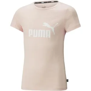 Puma ESS LOGO TEE G Mädchen Shirt, rosa, größe 140
