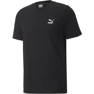Puma ESS SMALL LOGO TEE Herrenshirt, schwarz, größe XL