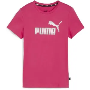 Puma ESSENTIALS LOGO TEE G Mädchen T-Shirt, rosa, größe 152