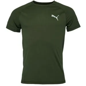 Puma EVOSTRIPE Herrenshirt, dunkelgrün, größe XL