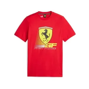 Puma FERRARI RACE Herren-T-Shirt, rot, größe S