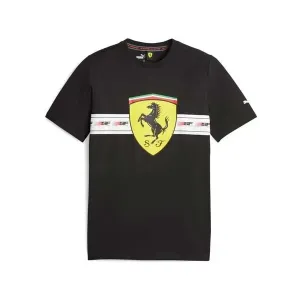 Puma FERRARI RACE Herren-T-Shirt, schwarz, größe S